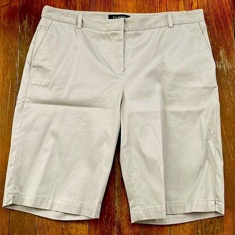 Talbots Khaki Trouser Shorts